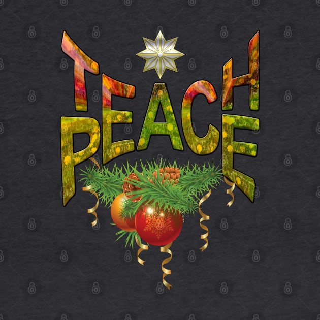 Teach-Peace Christmas gift by Nadine8May